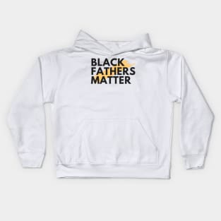 Black Fathers Matter Kids Hoodie